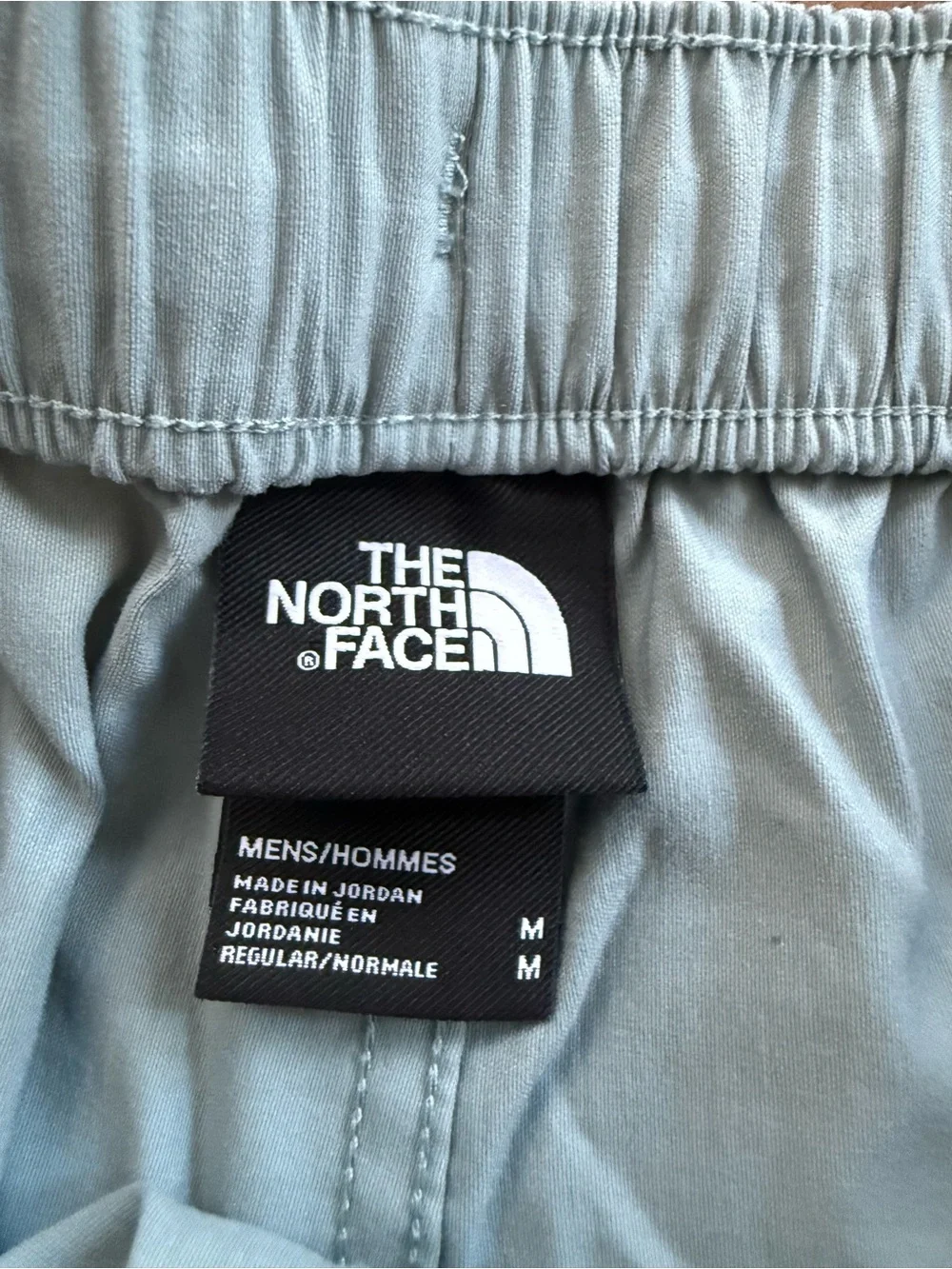 The North Face blue front pockets